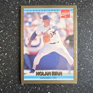 *Vintage Coca-Cola Sealed 1992 Donruss Baseball Cards (32 Years Old)